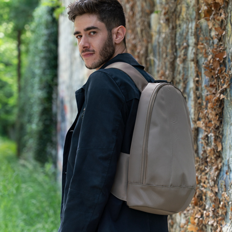 Golden Brown Nomade Arsayo secure backpack