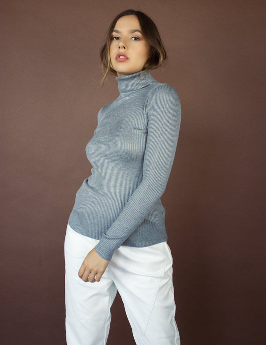 grey vegan sweater