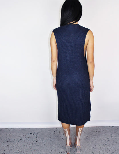 Blue district vegan dress