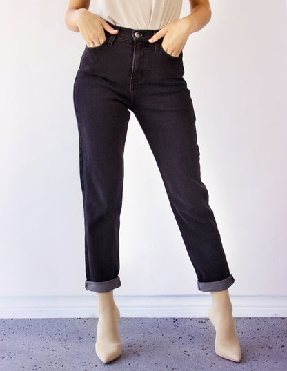 black vegan jean