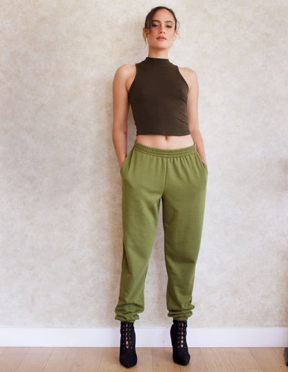 AMICIA JOGGER SET- OLIVE