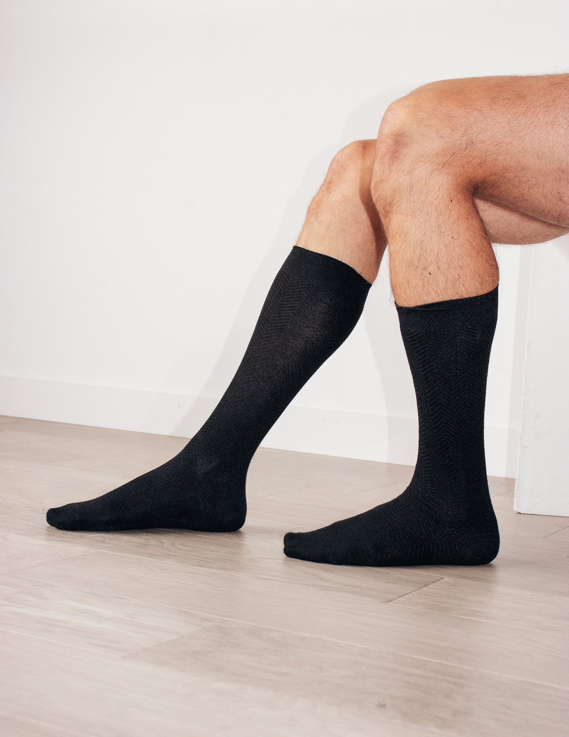 vegan bamboo socks black