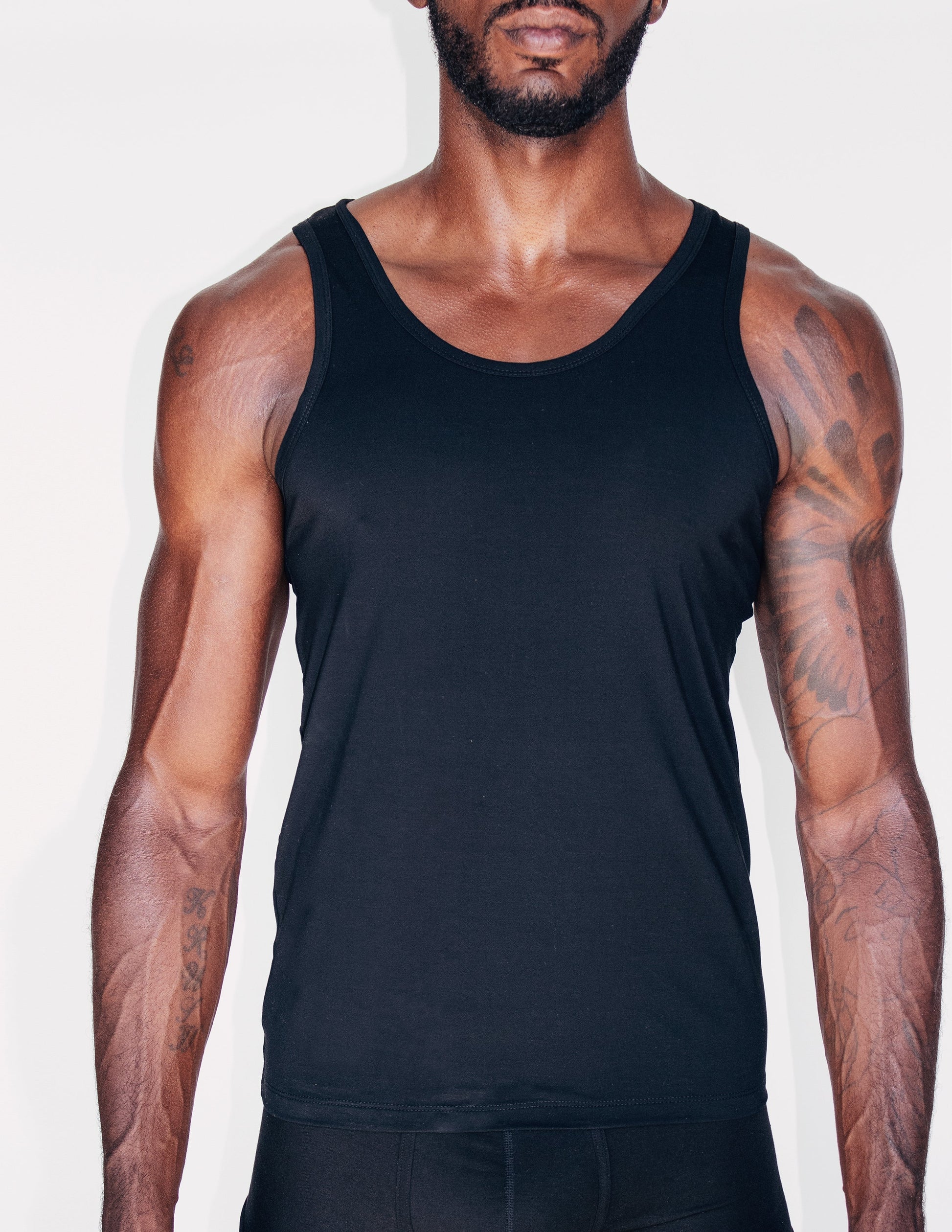 Bamboo Vegan Black Shirt