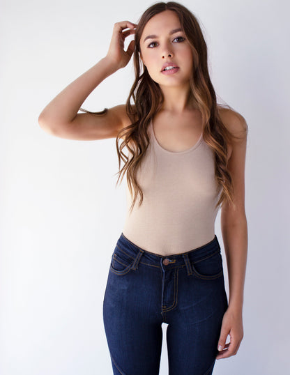 vegan bodysuit Khaki