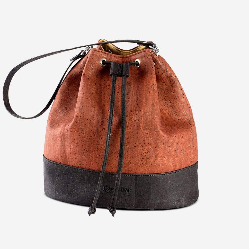 Cork Bucket Bag