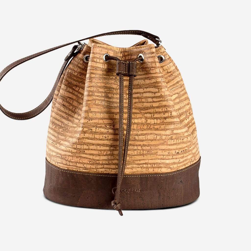 Cork Bucket Bag