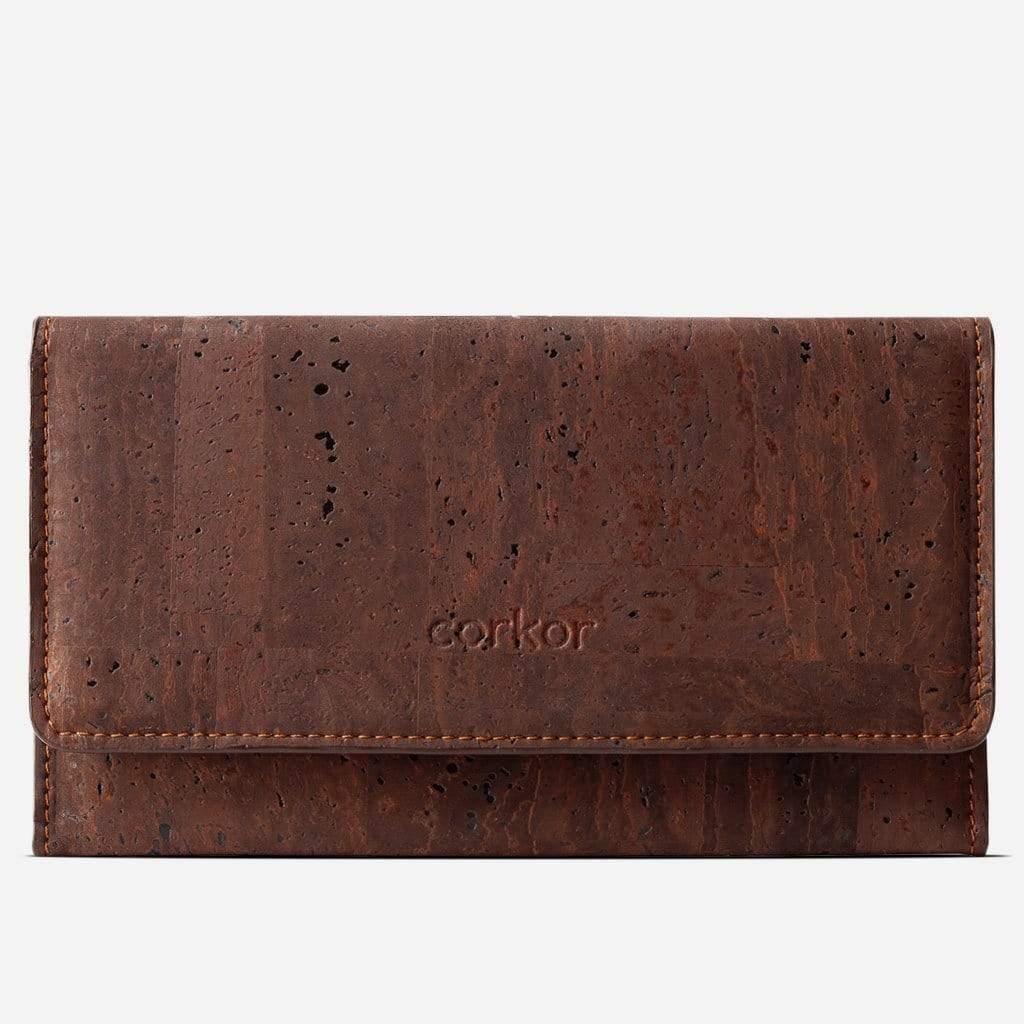 Women Cork Wallet Slim