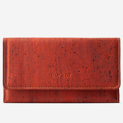 Women Cork Wallet Slim