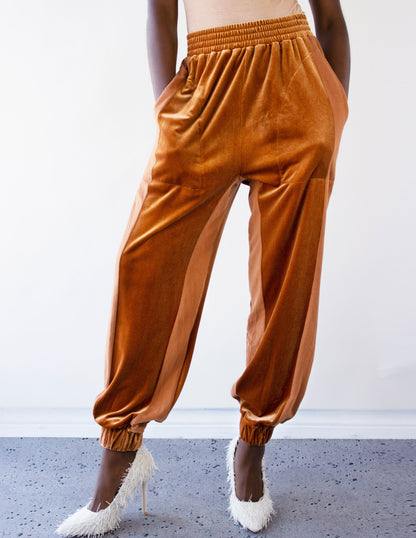 Jogger vegan camel