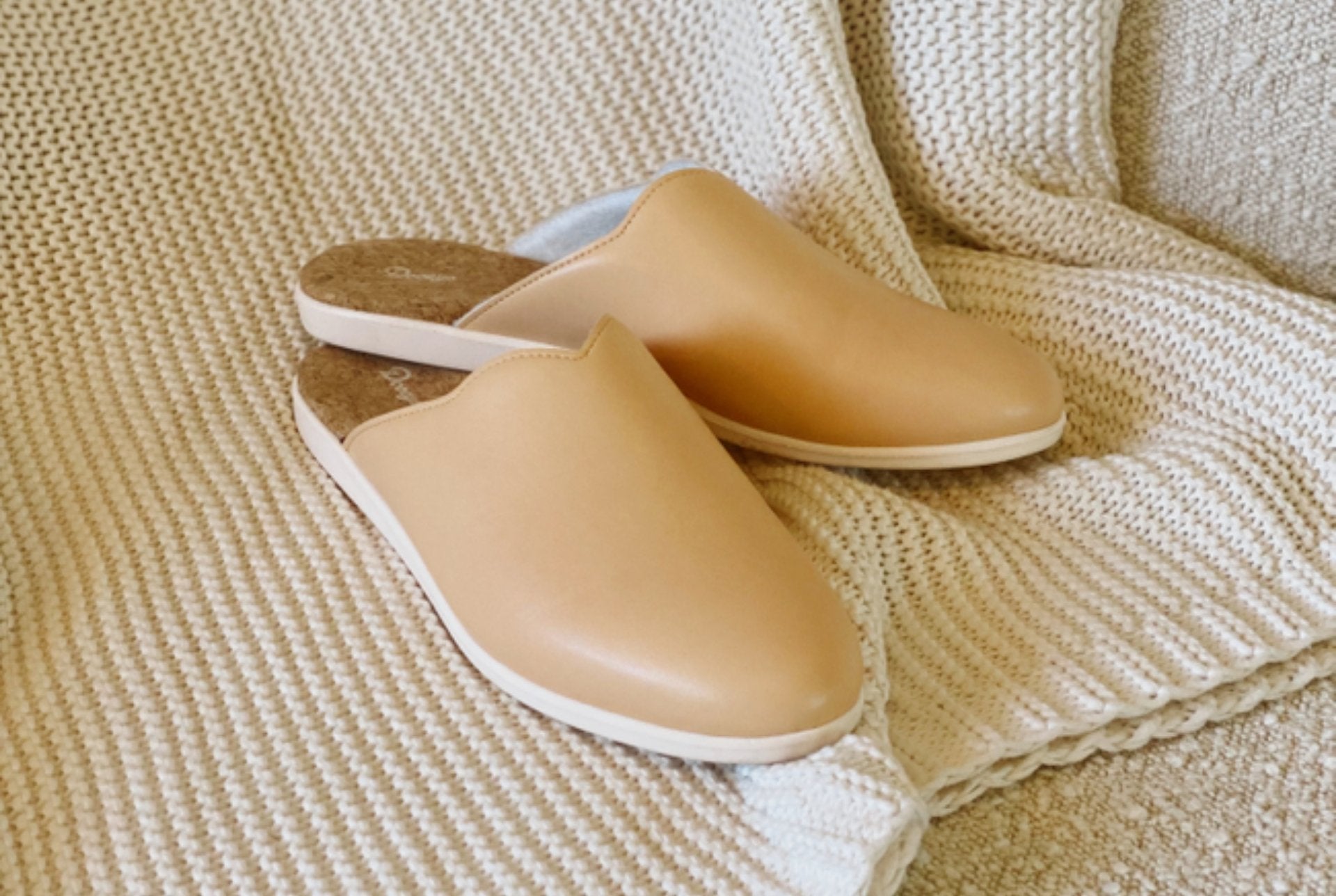 House Mules Honey Beige