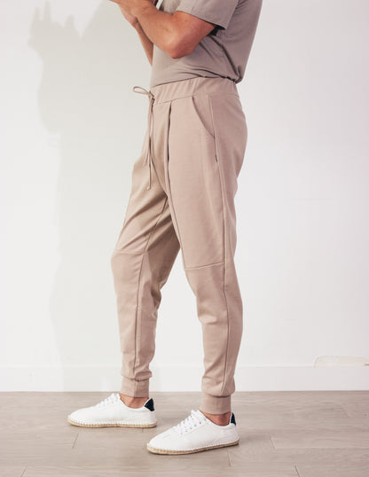 Men Pant Vegan Beige