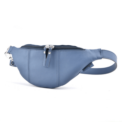 SAC BANANE APPLESKIN VEGANE BLEU